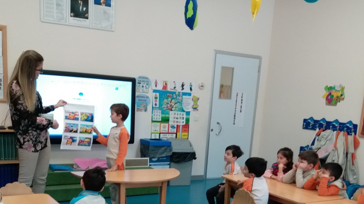 Mimarsinan Okyanus Koleji Okul Öncesi Gökkuşağı Grubu Sosyal Beceri Etkinliğinde