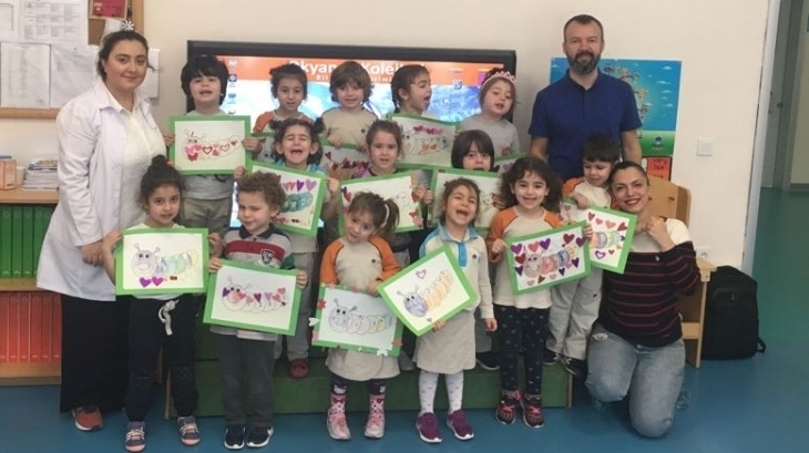 Mimarsinan Okyanus Koleji Okul Öncesi Çiçekler Grubu Aile Katılım Etkinliğinde