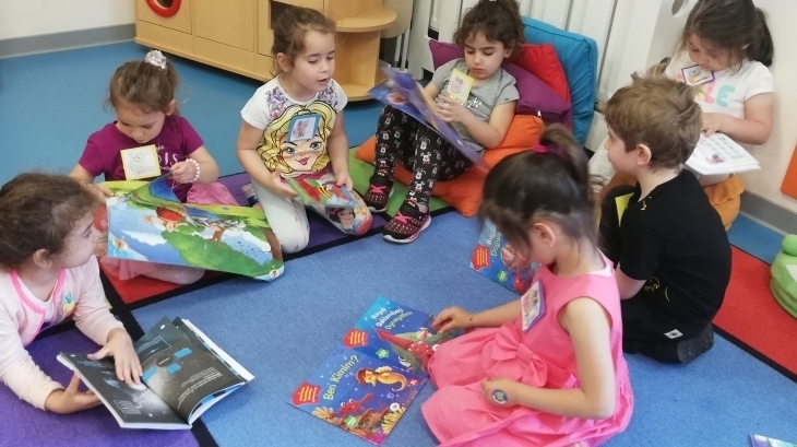 Mimarsinan Okyanus Koleji Okul Öncesi Çiçekler Grubu Türkçe Dil Etkinliğinde