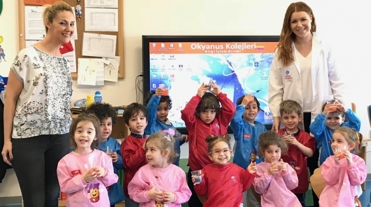 Mimarsinan Okyanus Koleji Okul Öncesi Kuşlar Grubu Aile Katılımı Etkinliğinde