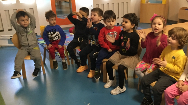Mimarsinan Okyanus Koleji Okul Öncesi Kuşlar Grubu FasTracKids Etkinliğinde
