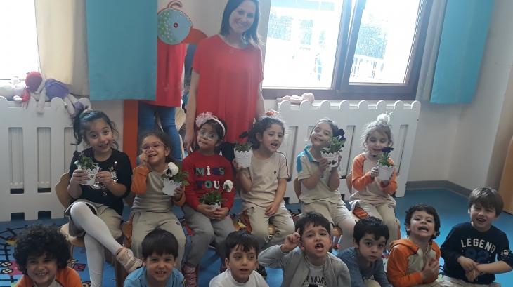 Mimarsinan Okyanus Koleji Okul Öncesi Mercanlar Grubu Aile Katılım Etkinliğinde