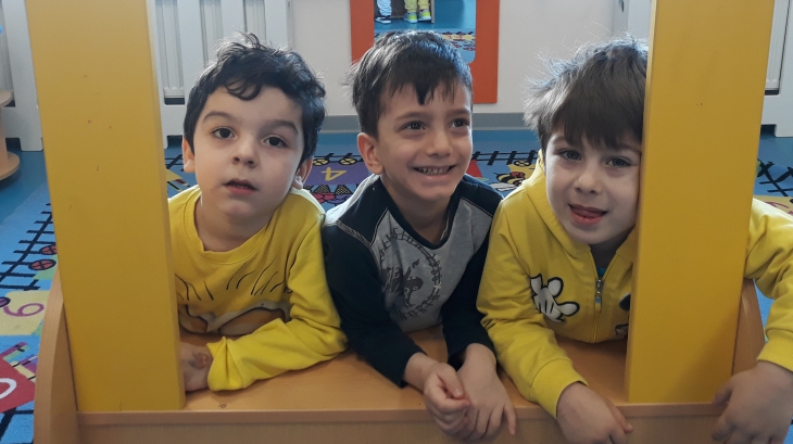 Mimarsinan Okyanus Koleji Okul Öncesi Mercanlar Grubu Oyun Etkinliğinde.