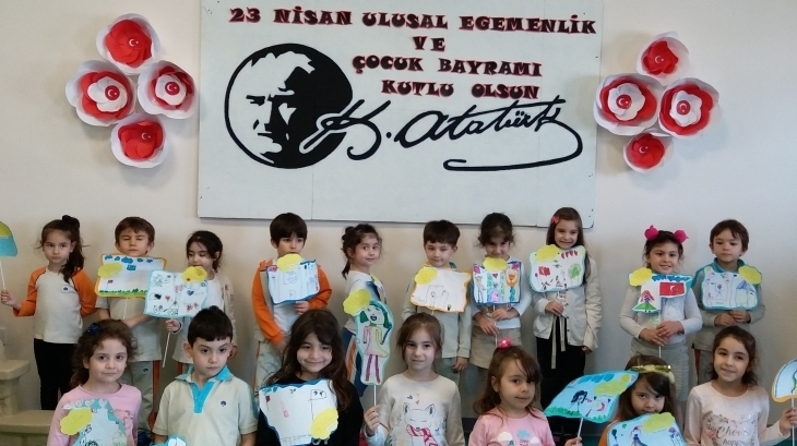 Mimarsinan Okyanus Koleji Okul Öncesi Yıldızlar Grubu Sanat Etkinliğinde