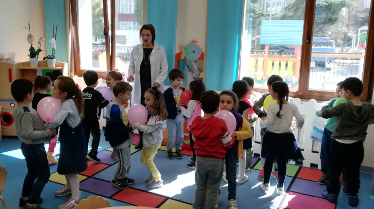 Mimarsinan Okyanus Koleji Okul Öncesi Yıldızlar Grubu Play Time Etkinliğinde