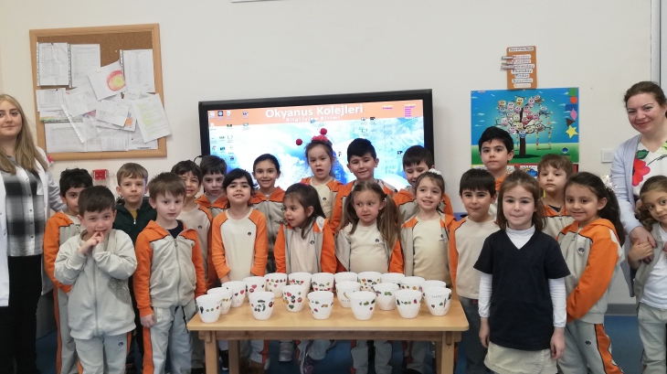 Mimarsinan Okyanus Koleji Okul Öncesi Yıldızlar Grubu Aile Katılımı Etkinliğinde.