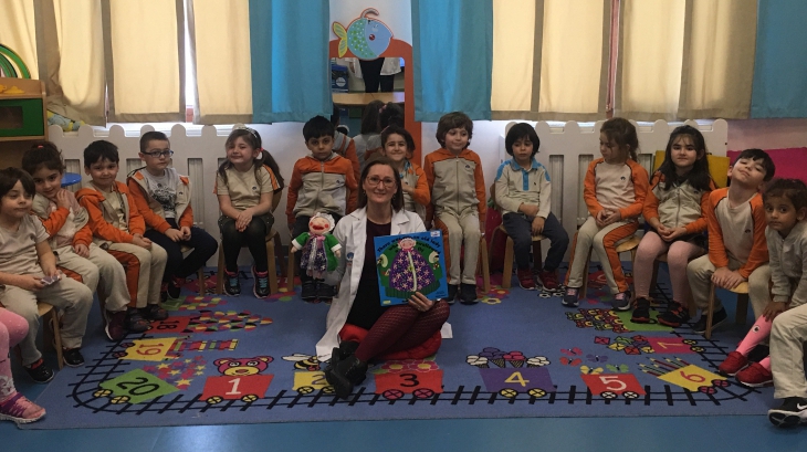 Mimarsinan Okyanus Koleji Okul Öncesi Yunuslar Grubu Bilingual Etkinliğinde
