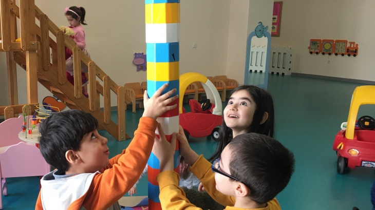 Mimarsinan Okyanus Koleji Okul Öncesi Yunuslar Grubu Oyun Etkinliğinde