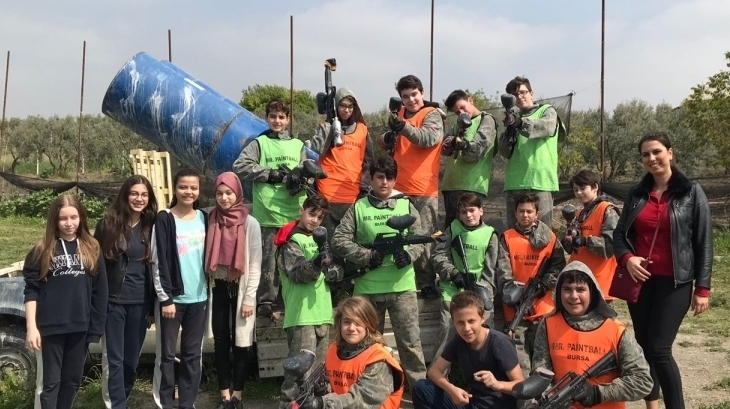 Nilüfer Okyanus Ortaokulu 7.sınıf öğrencilerimizin Paintball Eğlencesi..