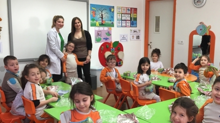 Okul Öncesi Bulutlar Grubu Öğrencileri Aile Katılım Etkinliğinde