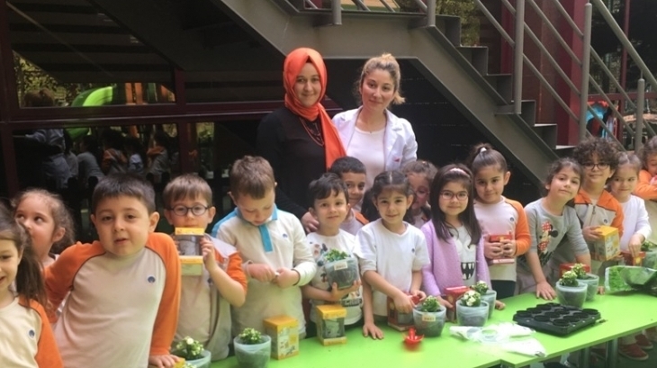 Okul Öncesi Bulutlar Grubu Öğrencileri Aile Katılım Etkinliğinde