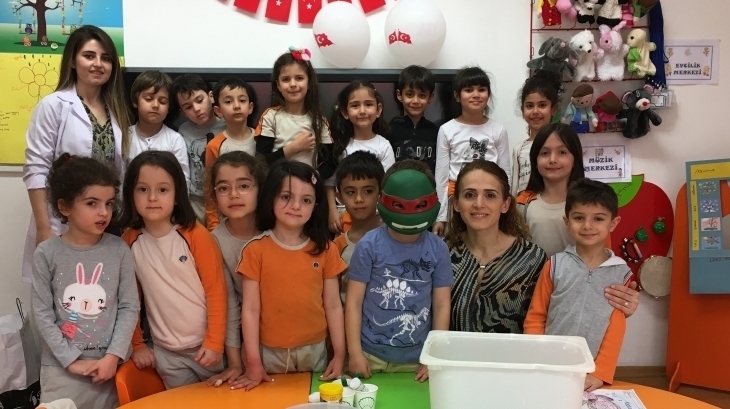 Okul Öncesi Güneş Grubu Aile Katılım Etkinliğinde