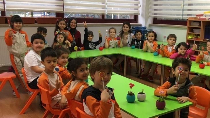 Okul Öncesi Güneş Grubu Aile Katılım Etkinliğinde