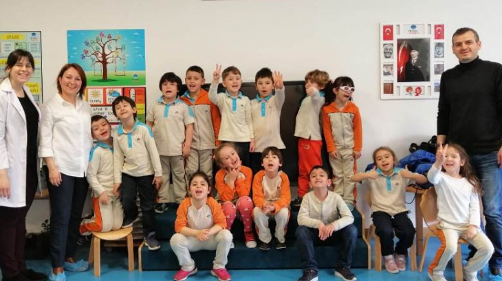 Okul Öncesi Güneş Grubu Öğrencileri Aile Katılımı Etkinliğinde