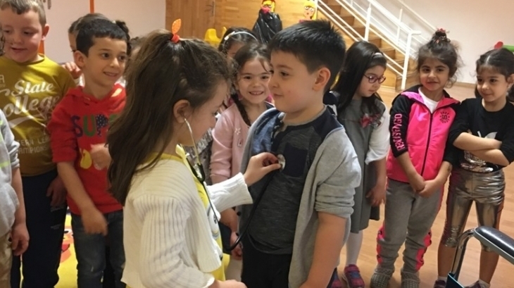 Okul Öncesi Öğrencileri Dünya Sağlık Gününü Kutladı