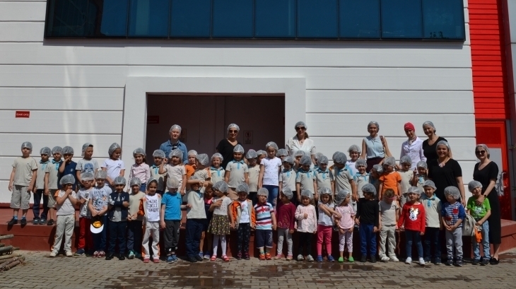 Okul Öncesi Öğrencilerimiz Fabrika Gezisinde