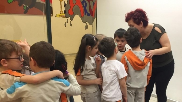 Okul Öncesi Yıldızlar Sınıfı Öğrencileri Drama Dersinde