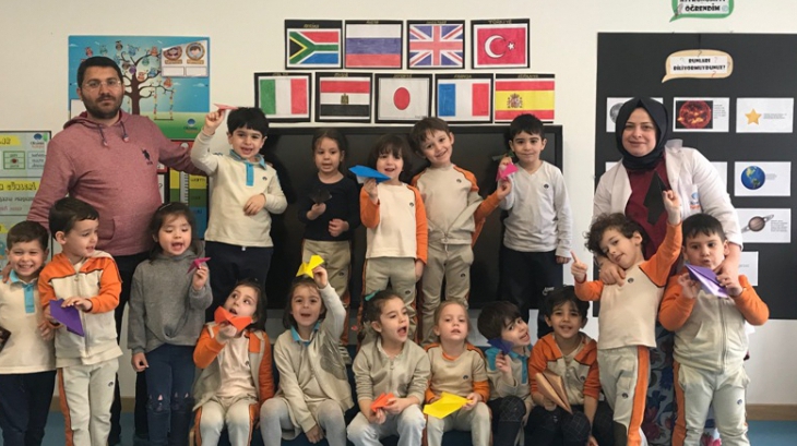 Okul Öncesi Yunuslar Grubu Öğrencileri Aile Katılımı Etkinliğinde