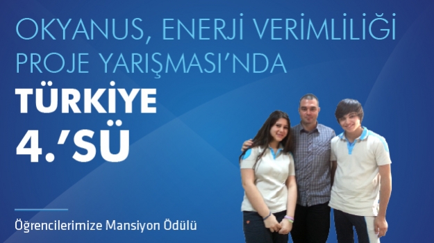 Enerji Verimliliği Proje Yarışması'nda Mansiyon Ödülü