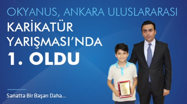 Okyanus, Karikatür Yarışması'nda Birinci