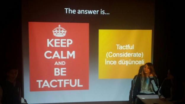 Fatih Okyanus'ta İngilizce TEOG Yarışması Heyecanı
