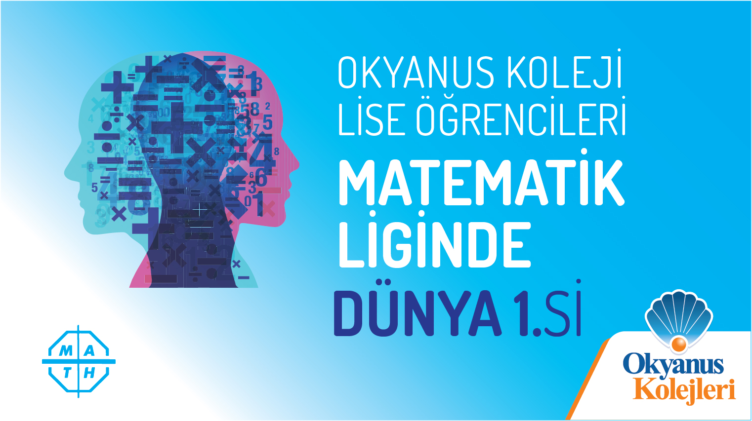 Okyanus Koleji Lise Öğrencileri Matematik Liginde DÜNYA BİRİNCİSİ