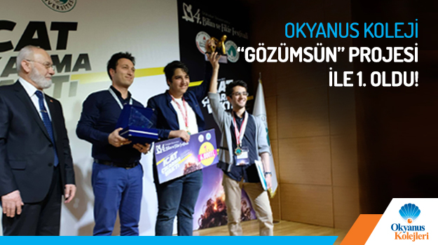 Okyanus Kolejleri 'Gözümsün' Projesi İle 1. Oldu!