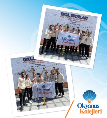 Okyanus Kolejleri'nden Tenis Branşında Tarihi Başarı
