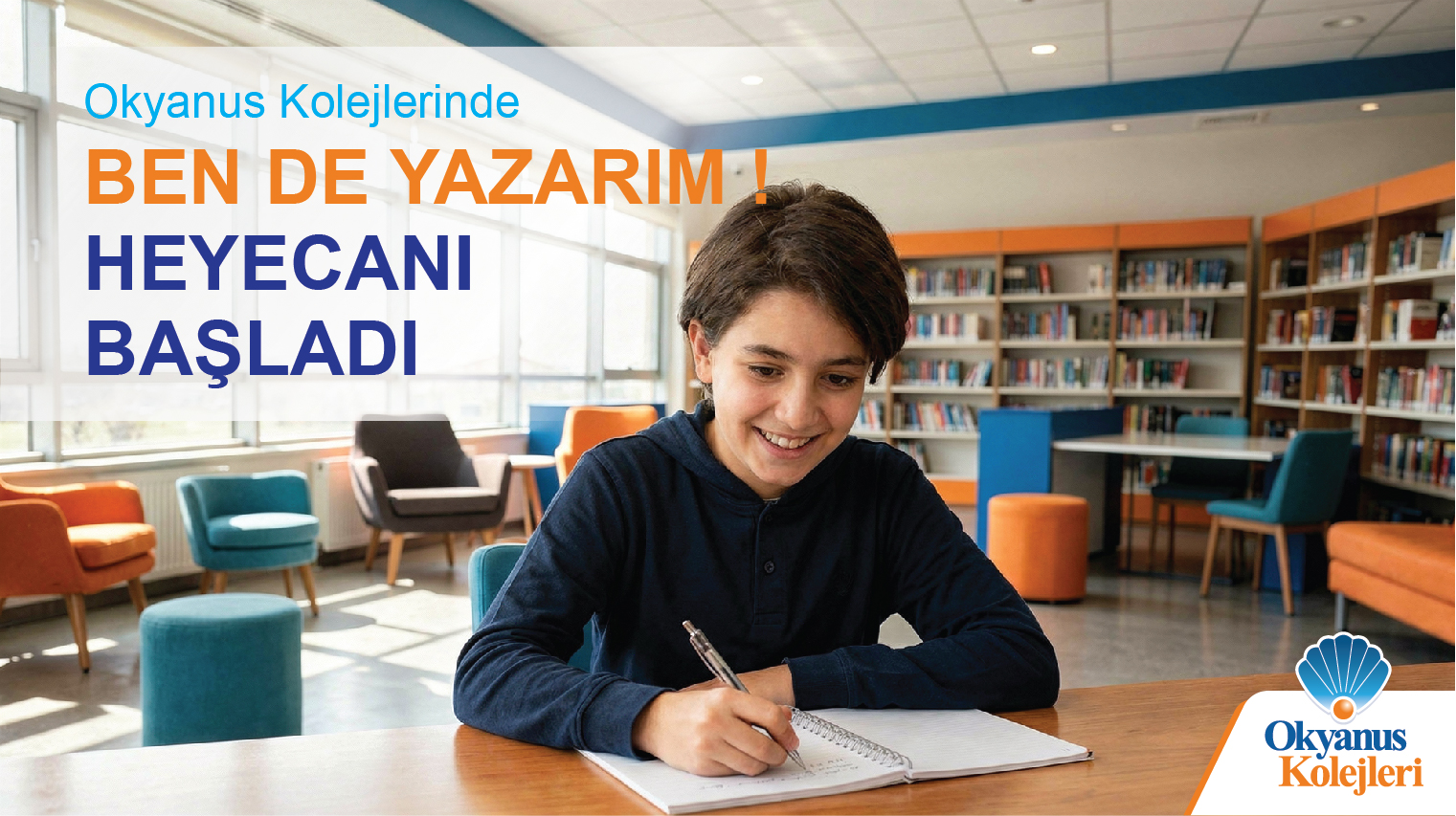 Okyanus Kolejlerinde “Ben De Yazarım” Heyecanı Başladı