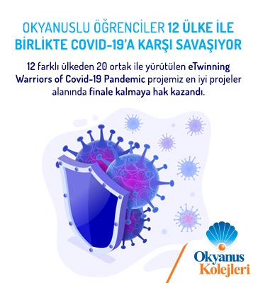 Okyanuslu Öğrenciler 12 Ülke İle Birlikte Covid-19’a Karşı Savaşıyor