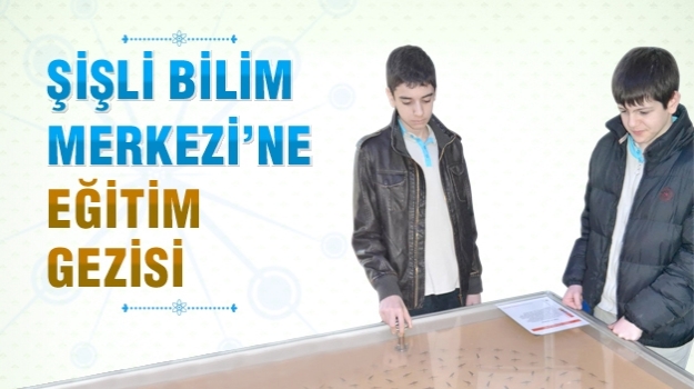 Okyanuslular'a Şişli Bilim Merkezi'nde Uygulamalı Ders