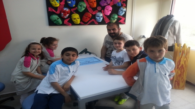 Ressam Deniz Aktaş ile Sanat Etkinliği
