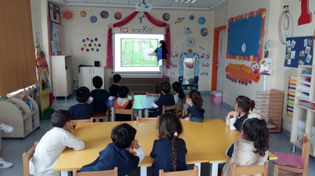 Sancaktepe Okul Öncesi Yunuslar Grubu FastracKids Dersinde