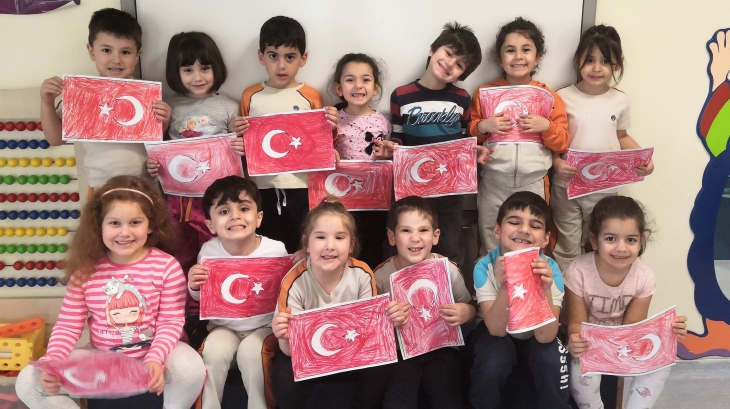Sancaktepe Okyanus Koleji Okul Öncesi Balıklar Grubu Öğrencileri Fen Doğa Etkinliğinde
