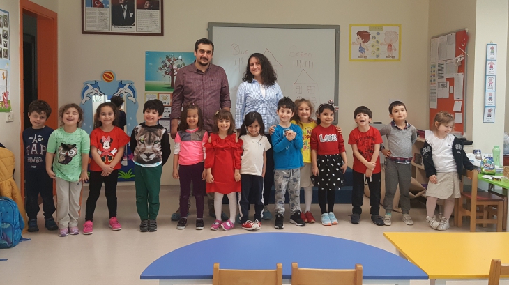 Sancaktepe Okyanus Koleji Okul Öncesi Bulutlar Grubu Öğrencileri Veli Katılımı Etkinliğinde