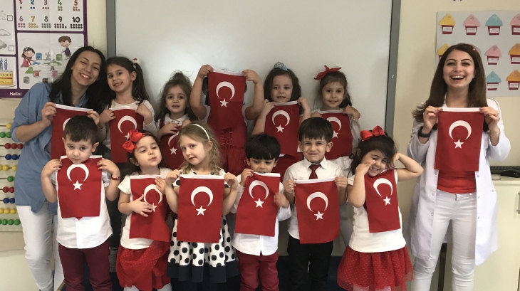 Sancaktepe Okyanus Koleji Okul Öncesi Deniz Yıldızı Grubu Öğrencileri Veli Katılımı Etkinliğinde