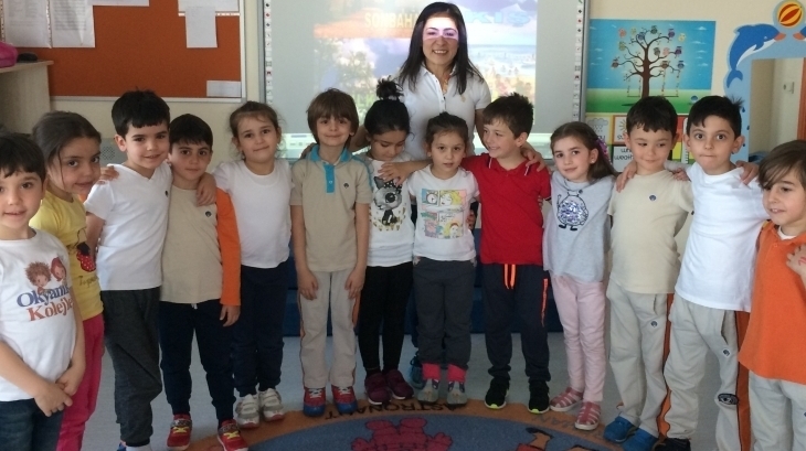 Sancaktepe Okyanus Koleji Okul Öncesi Gezegenler Grubu Öğrencileri Aile Katılımı Etkinliğinde