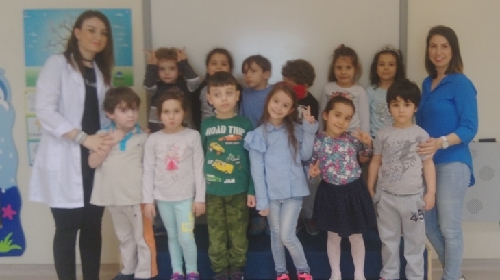 Sancaktepe Okyanus Koleji Okul Öncesi Güneş Grubu Öğrencileri Aile Katılımı Etkinliğinde