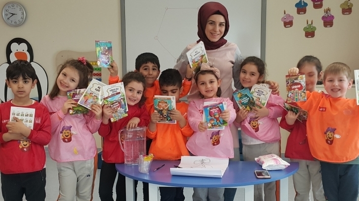 Sancaktepe Okyanus Koleji Okul Öncesi Yıldızlar Grubu Öğrencileri Aile Katılımı Etkinliğinde