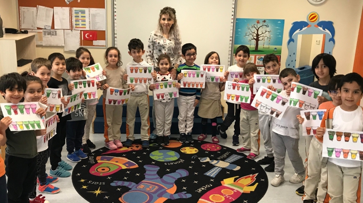 Sancaktepe Okyanus Koleji Okul Öncesi Yıldızlar Grubu Öğrencileri Veli Katılımı Etkinliğinde
