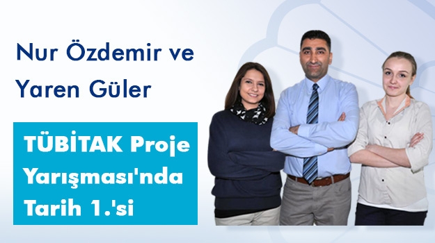Okyanus, TÜBİTAK Proje Yarışması'nda Tarih 1.'si