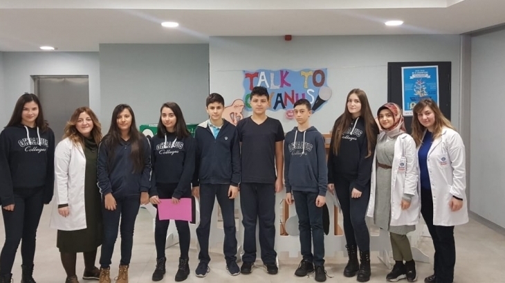 26 Aralık Çarşamba 8. Sınıflarla Talk To Okyanus Etkinliği