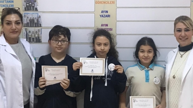 5. ve 6. Sınıf 'English Champion Of The Week' Öğrencileri Belli Oldu