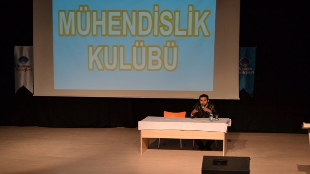 Adana Okyanus Koleji Anadolu Lisesi  Mühendislik Kariyer Kulübü Etkinliği