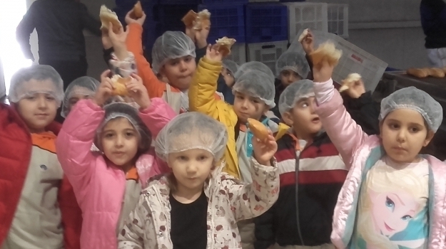 Adana Okyanus Koleji Yıldızlar Sınıfı Fabrika Gezisinde