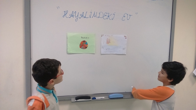 Ataşehir Okyanus Koleji 3. Sınıfları  'Hayalindeki Evi' Tasarlıyor