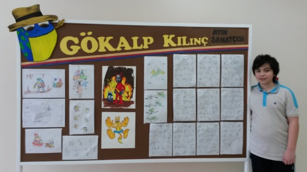 Ataşehir Okyanus Koleji Ayın Ressamını Seçti