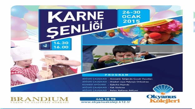 Ataşehir Okyanus Koleji’nden Karne Şenliği