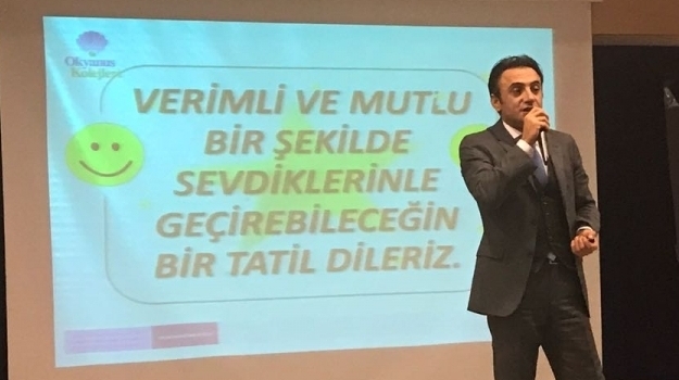 Ataşehir Ortaokulda "Tatilimi Nasıl Değerlendirmeliyim?" Semineri  Yapıldı