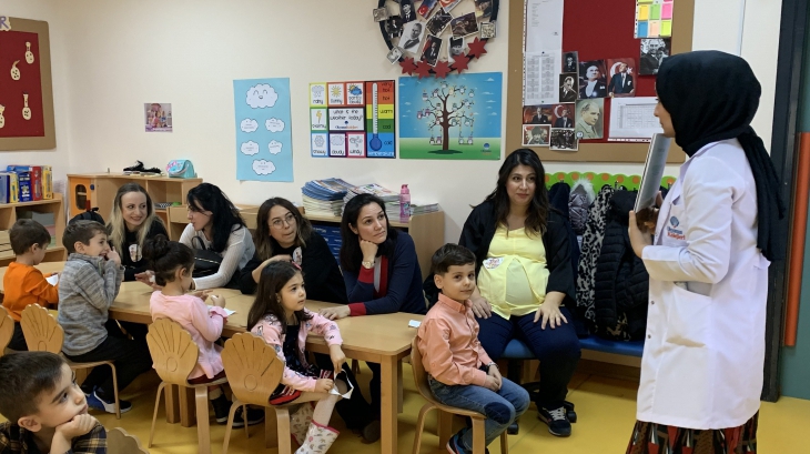 Avcılar Bulutlar Grubu Öğrencileri Ailemle Okulumdayım Etkinliğinde